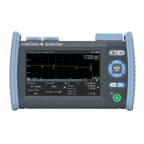 AQ 1000 OTDR – Single Mode Fiber Testing Solution